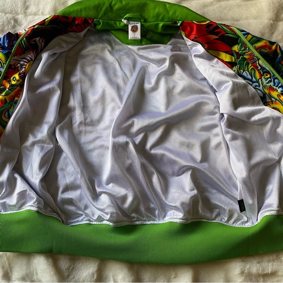 Ed Hardy Christian Audigier Tiger Lightweight Track Jacket Size S (Female) - Picture 10 of 12